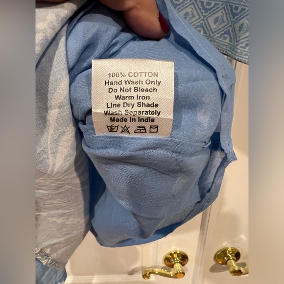 NWT Victoria Dunn Periwinkle Bloom Mini Dress - size M - Picture 7 of 9